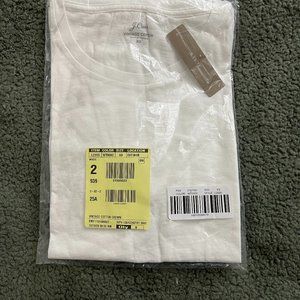 J Crew Vintage T-shirt, Size XS, White, NWT